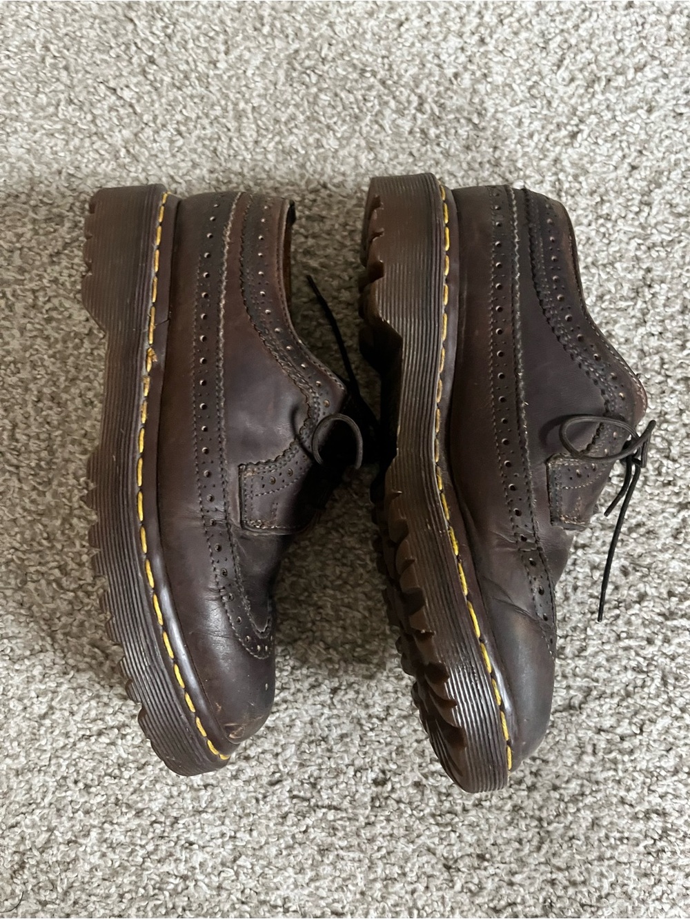Classic Dr. Martens Wing Tip Oxfords